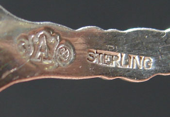 Vintage US CAPITOL WASHINGTON DC Sterling Silver Spoon  